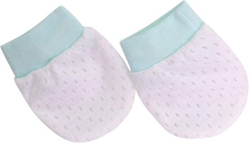 Listing 1 of 5 for for 0-6 Months Baby Gloves Girls No Boys Mittens Scratch Cotton 1Pair Scarf (
