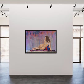 Listing 5 of 14 for ORIGINAL ACRYLIC ABSTRACT PAINTING - See Emily Play