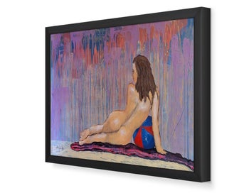 Listing 6 of 14 for ORIGINAL ACRYLIC ABSTRACT PAINTING - See Emily Play