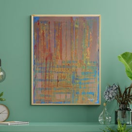 Listing 7 of 11 for ORIGINAL ACRYLIC ABSTRACT PAINTING - In-A-Gadda-Da-Vida 30"x 40"