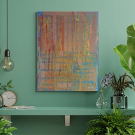 Listing 8 of 11 for ORIGINAL ACRYLIC ABSTRACT PAINTING - In-A-Gadda-Da-Vida 30"x 40"