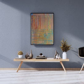 Listing 9 of 11 for ORIGINAL ACRYLIC ABSTRACT PAINTING - In-A-Gadda-Da-Vida 30"x 40"