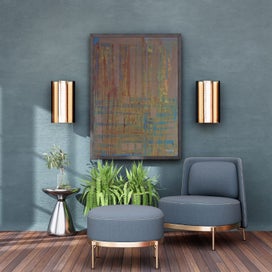 Listing 10 of 11 for ORIGINAL ACRYLIC ABSTRACT PAINTING - In-A-Gadda-Da-Vida 30"x 40"