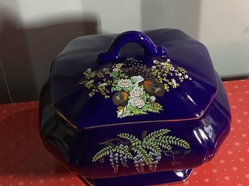 Listing 3 of 15 for Vintage Cute Japanese Bowl with lid