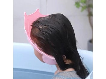 Listing 4 of 10 for Kids Ear Protection Adjustable Baby Bath Cap