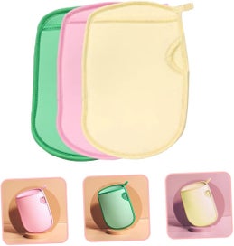 Listing 4 of 5 for Shower Gloves 3pcs Cleansing Gloves Children's Mittens Bath Mitt Bath Towel P