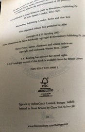 Listing 16 of 16 for Harry Potter Full Set, GB only Prints,Bloomsbury, 1st Eds, Original Art.