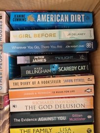 Listing 5 of 6 for Large Mixed Book Bundle – 30+ Novels inc. Atomic Habits, Crime, Fiction