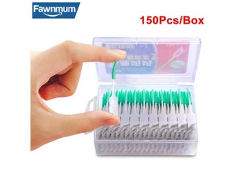 Listing 2 of 8 for 150Pcs Ultra-Fine Dental Floss Picks For Oral Hygiene Care
