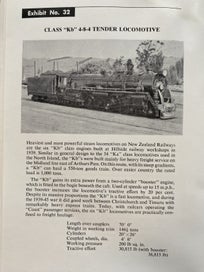 Listing 2 of 9 for NZ Railways Centennial 1963 – Official Locomotive & Rolling Stock Catalogue