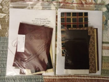 Listing 14 of 16 for Pearl Louise Design #580 Blessings Applique Quilt Pattern and Fabric