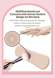 Listing 4 of 5 for Travel Makeup Brush Holder,Anti-fall Out Silicon Portable Cosmetic Face Brush