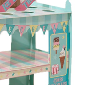 Listing 3 of 6 for Cartoon Car Cake Stand Dessert Table DIY Disposable Paper Tray Stand for Birt