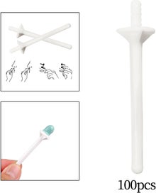 Listing 2 of 5 for Nose Wax Applicator Sticks Spatulas for Nostril Nasal Cleaning Ear Hairs Eyeb