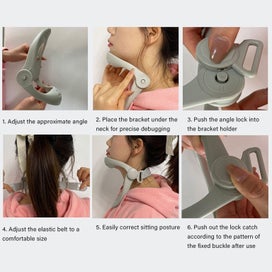 Listing 7 of 11 for Neck Support Posture Corrector Neck Brace 360 Degree Adjustable Cervical Trac