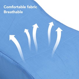 Listing 3 of 9 for S Shaped Leg Pillow for After Surgery, Swelling Orthopedic Leg Wedge Pillow L