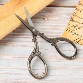 Listing 3 of 9 for Retro Sewing Scissors DIY HandMade CrossStitch Craft Vintage Embroidery Sciss