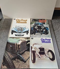 Listing 2 of 2 for "On Four Wheels". The Encyclopedia of Motoring in Weekly Parts. Rare.
