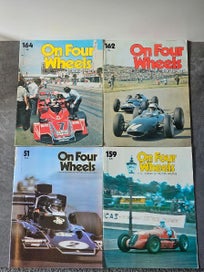 Listing 2 of 2 for "On Four Wheels". The Encyclopedia of Motoring in Weekly Parts. Rare.