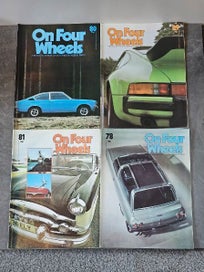 Listing 2 of 2 for "On Four Wheels". The Encyclopedia of Motoring in Weekly Parts. Rare.