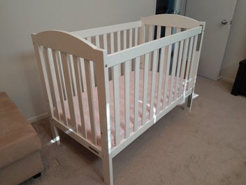 Listing 2 of 5 for Baby cot and mattress.