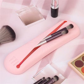 Listing 4 of 5 for Travel Brush Holder Rose Travel Makeup Brush Holder SiliconBrush Holder Cosme
