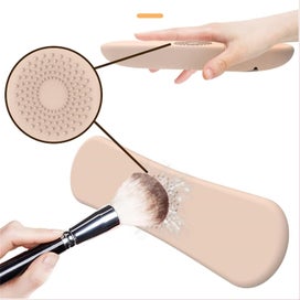 Listing 5 of 5 for Travel Brush Holder Rose Travel Makeup Brush Holder SiliconBrush Holder Cosme