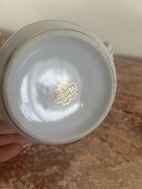 Listing 2 of 3 for Sugar bowl vintage Koshida pink blossoms