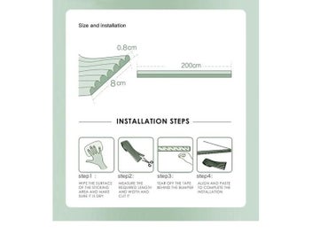 Listing 7 of 10 for Baby Safety Corner Protector Strip For Furniture Edges