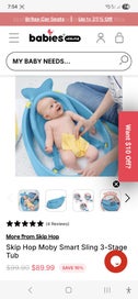 Listing 5 of 5 for Skip*Hop Baby Bath Tub