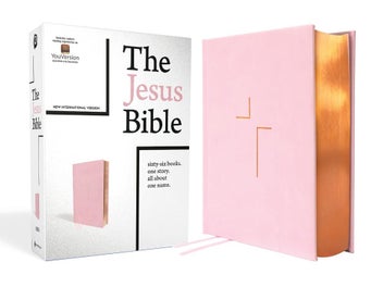 Listing 1 of 6 for The Jesus Bible, NIV Edition, Leathersoft over Board, Pink, Comfort Print