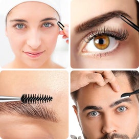 Listing 8 of 8 for Eyebrow Trimmers Set for Women and Men, 11 in 1 Eyebrow Tweezers Kit, Profess