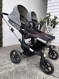 Listing 2 of 19 for Bugaboo Donkey Twin Pram + Bassinets + Accessories | Full Set