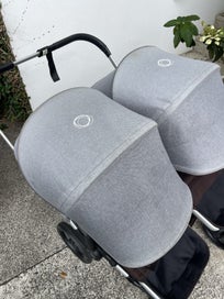Listing 4 of 19 for Bugaboo Donkey Twin Pram + Bassinets + Accessories | Full Set