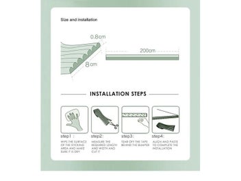 Listing 7 of 10 for Baby Safety Protection Strip For Furniture Corners 2M