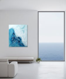 Listing 4 of 4 for Original Painting - "Frozen Serenity"
