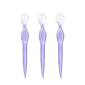 Listing 2 of 5 for 3Pcs Facial Razor Eyebrow Shaper beauty makeup tools Straight Handle Eyebrow