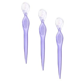 Listing 4 of 5 for 3Pcs Facial Razor Eyebrow Shaper beauty makeup tools Straight Handle Eyebrow