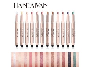 Listing 6 of 10 for 12 Color Double Head Waterproof Matte Eye Shadow Stick