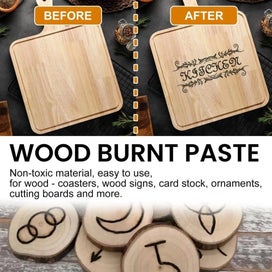 Listing 2 of 12 for 1PCS Wood Burning Liquid Torch Paste for Easy DIY to Apply Craft Burnt Leather