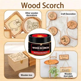 Listing 5 of 12 for 1PCS Wood Burning Liquid Torch Paste for Easy DIY to Apply Craft Burnt Leather