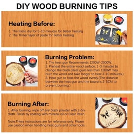 Listing 11 of 12 for 1PCS Wood Burning Liquid Torch Paste for Easy DIY to Apply Craft Burnt Leather