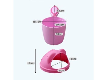 Listing 8 of 10 for Multifunction Kids Shower Cup With Cartoon Bear Design