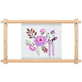 Listing 2 of 11 for Embroidery Frame Needlepoint Embroidery Tapestry Scroll Frame Beech Wood Cros