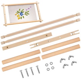 Listing 3 of 11 for Embroidery Frame Needlepoint Embroidery Tapestry Scroll Frame Beech Wood Cros