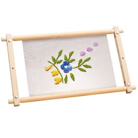 Listing 11 of 11 for Embroidery Frame Needlepoint Embroidery Tapestry Scroll Frame Beech Wood Cros