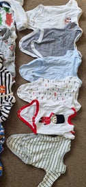Listing 2 of 3 for Boys Bulk sleepsuits and vests 3-6months