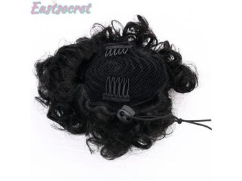 Listing 7 of 9 for Afro Puff Drawstring Ponytail For Girls Kids Women Synthetic Hair Buns