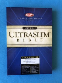 Listing 1 of 10 for HOLY BIBLE NKJV ULTRASLIM LEATHER RED LETTER BOXED