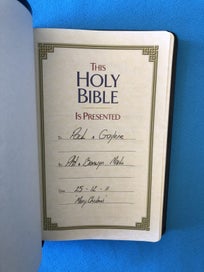 Listing 3 of 10 for HOLY BIBLE NKJV ULTRASLIM LEATHER RED LETTER BOXED